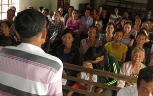 Thu lại tiền cứu trợ là bất đắc dĩ