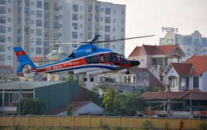Chuyến bay “2 trong 1” trên trực thăng EC-155B1