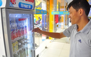 Thú vị tủ bán nước ngọt không người thu tiền ở Sài Gòn
