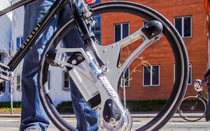 Biến xe đạp thường thành xe đạp điện chưa từng dễ dàng đến thế