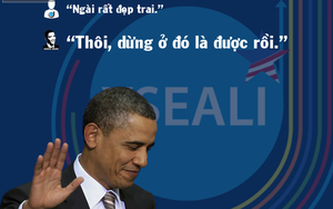 Những phát ngôn hài hước của Tổng thống Obama với giới trẻ VN