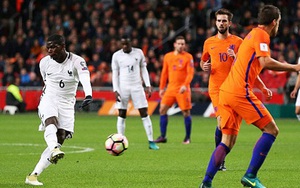 Hà Lan 0-1 Pháp: 'Siêu phẩm' của Pogba chấm dứt chuỗi bất bại của Hà Lan