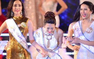 Á hậu Bản sắc Việt toàn cầu trả lời ứng xử gây cười
