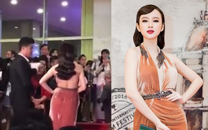 Angela Phương Trinh bị nhân viên an ninh mời khỏi thảm đỏ vì lý do "ý nhị"