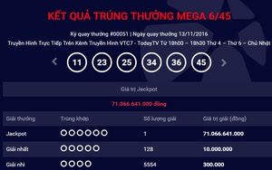 Kỳ quay số thứ 51, xác suất có vé trúng thưởng giải Jackpot là 50/50