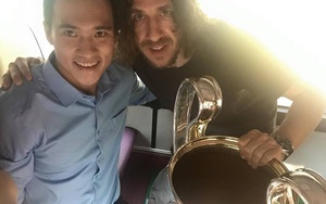 Công Vinh khen danh thủ Carles Puyol thân thiện