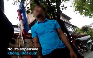 VIDEO: Nhập vai khách Tây, PV bị "chém đẹp" 300 nghìn tiền đánh giày trên phố Hà Nội