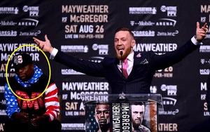 Mayweather ngồi im, bĩu môi nghe lời "phá giá" của Gã điên UFC