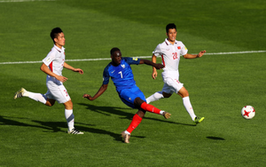 U20 Việt Nam nhận tổn thất nặng nề trong trận gặp Pháp
