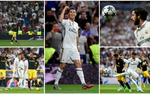 Hàng thủ Real Madrid xuất sắc chưa từng thấy trong ngày Ronaldo "xơi tái" Atletico