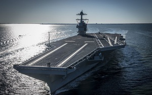 7 ngày qua ảnh: Hải quân Mỹ nhận tàu sân bay "khủng" nhất thế giới