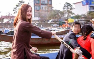 Chân dung "Cô lái đò chùa Hương" được dân mạng không ngừng tìm kiếm