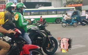 Chiếc "Siêu Grabbike" xuất hiện làm cả đường trầm trồ
