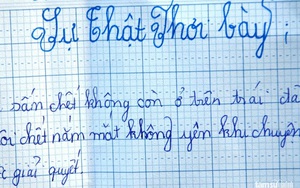 "Tôi cứ nói con từ từ chờ các chú xử. Chờ tới lúc con tôi chết"