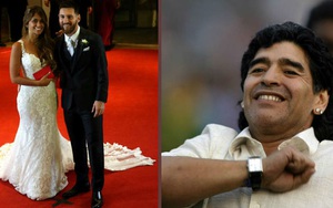 Hành động gây bất ngờ của Maradona sau khi bị Messi "bỏ rơi" khỏi đám cưới