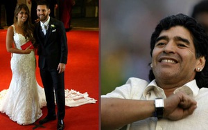 Hành động gây bất ngờ của Maradona sau khi bị Messi "bỏ rơi" khỏi đám cưới