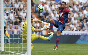 Vắng Ronaldo, Real Madrid bị đội mới lên hạng ngáng đường