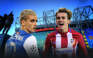 Griezmann: Từ hành trình "không gia đình" đến Old Trafford rộng mở