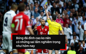 Trọng tài bê chiến thắng "dâng tận miệng" Real Madrid