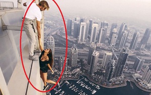 Thách thức tử thần từ nóc nhà cao hơn 300m, người mẫu Nga nhận được điều không mong đợi