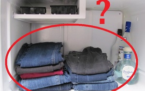 Cho quần jeans vào... tủ lạnh: Kết quả sẽ khiến nhiều người bất ngờ!