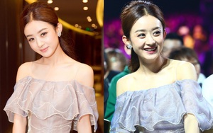 Không có photoshop, Triệu Lệ Dĩnh cũng xuống sắc thảm hại