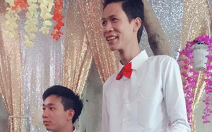 Đội hình bê tráp đặc biệt khác lạ của cô dâu chú rể Hà thành