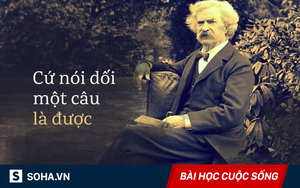 Bị "dội nước lạnh", phản ứng 10 giây của Mark Twain khiến người phụ nữ cao ngạo cúi đầu!