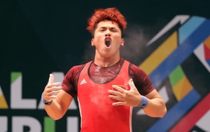 Lực sỹ Trịnh Văn Vinh hạ Á quân Olympic, đoạt HCV và phá kỷ lục SEA Games