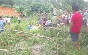 Theo mẹ đi bán măng, thiếu nữ bị dây điện vướng vào giật tử vong sau bão