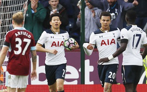 Clip bản quyền Premier League: Burnley 0-2 Tottenham