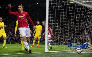 Ibra lập siêu phẩm kiến tạo, Man United nhọc nhằn hạ FC Rostov