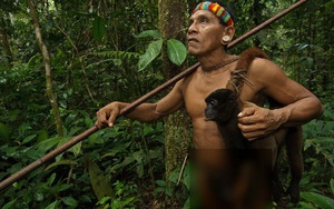 Cuộc sống của bộ lạc săn khỉ ở Amazone