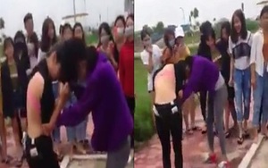 Hải Dương: Nữ sinh cấp 3 lao vào đánh nhau dã man chỉ vì "nhìn đểu"