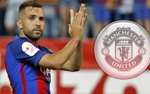 Man United tiến hành đàm phán với Jordi Alba