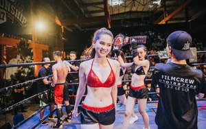 Ngọc Trinh làm Ring Girl, "đốt nóng" sàn võ Coco Championship tại Đà Nẵng