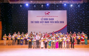 Vinh danh hơn 100 trí thức Việt Nam tiêu biểu năm 2016