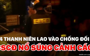 [Mutex] 4 thanh niên lao vào chống đối, CSCĐ Hải Phòng nổ súng cảnh cáo