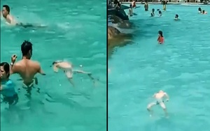 Hà Nội: Bé trai hơn 10 tuổi đuối nước giữa bể bơi hàng trăm người mà không ai biết