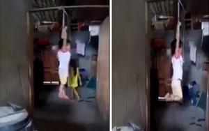 Người phụ nữ trói tay con nuôi treo lên xà nhà: "Con thì tôi không thiếu, những 4, 5 đứa"