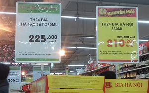 Big C treo biển, yêu cầu khách chỉ mua 5 thùng bia/ngày