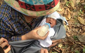Bé trai mới sinh còn nguyên dây rốn bị bỏ rơi ở gốc tre