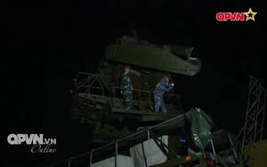 Công tác huấn luyện ban đêm của Bộ đội tên lửa