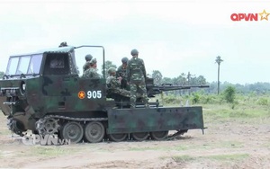 Việt Nam tích hợp cối 100 mm cho thiết giáp M113, đưa pháo cao xạ lên xe bánh xích M548