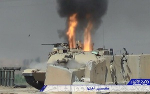 Tên lửa Milan của người Kurd xuất trận, hàng loạt xe tăng, thiết giáp QĐ Iraq bị thiêu rụi