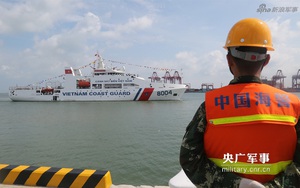 Báo Trung Quốc quan tâm tới chuyến thăm của tàu CSB 8004 Việt Nam