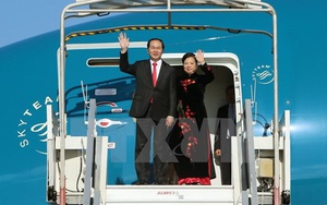 Chủ tịch nước Trần Đại Quang và Phu nhân lên đường thăm Trung Quốc