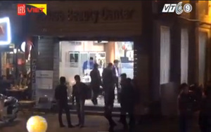 Hiện trường vụ nổ súng trước quán cà phê ở Hà Nội