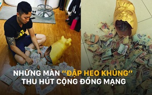 Clip: Màn "đập heo đất" thu hàng trăm triệu khiến nhiều người ngưỡng mộ