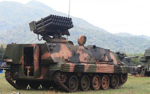 Phương án chế tạo pháo phản lực phóng loạt tự hành từ xe thiết giáp K-63 lưu kho